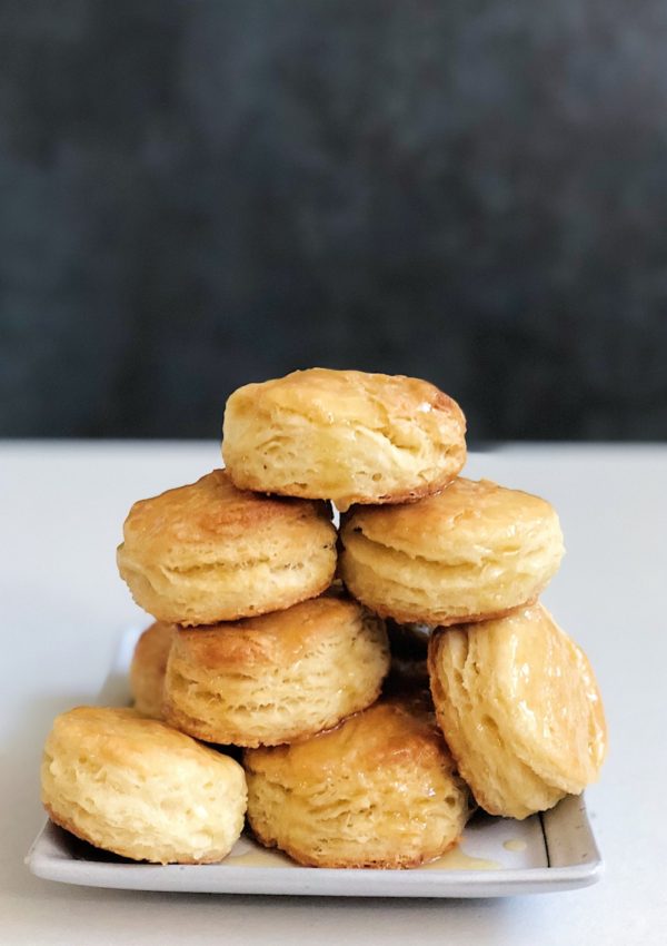Honey Butter Biscuits (Church’s Chicken Biscuits Copycat)