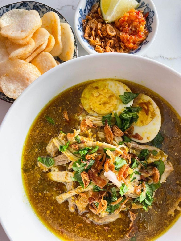 Indonesian chicken soup