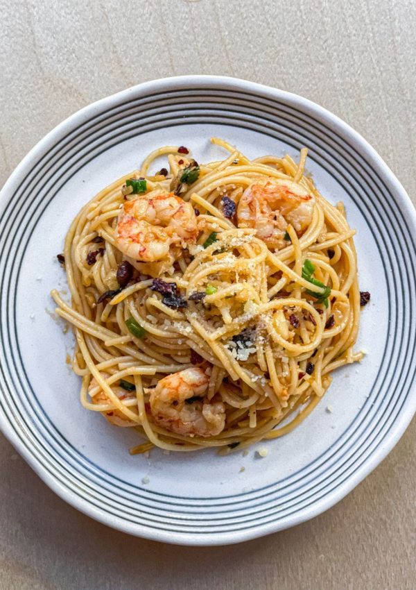 20 Minute Asian Garlic Noodles