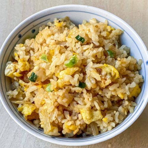 Garlic Fried Rice with Egg - Toast to Home