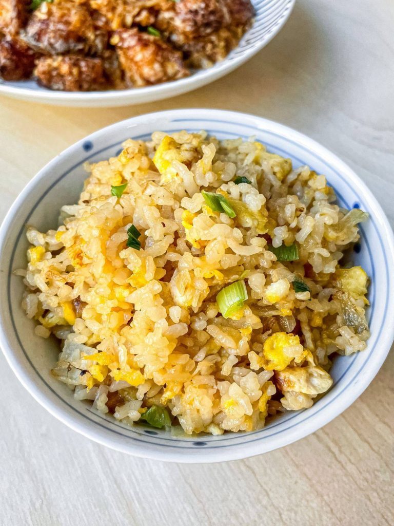 Garlic Fried Rice with Egg - Toast to Home