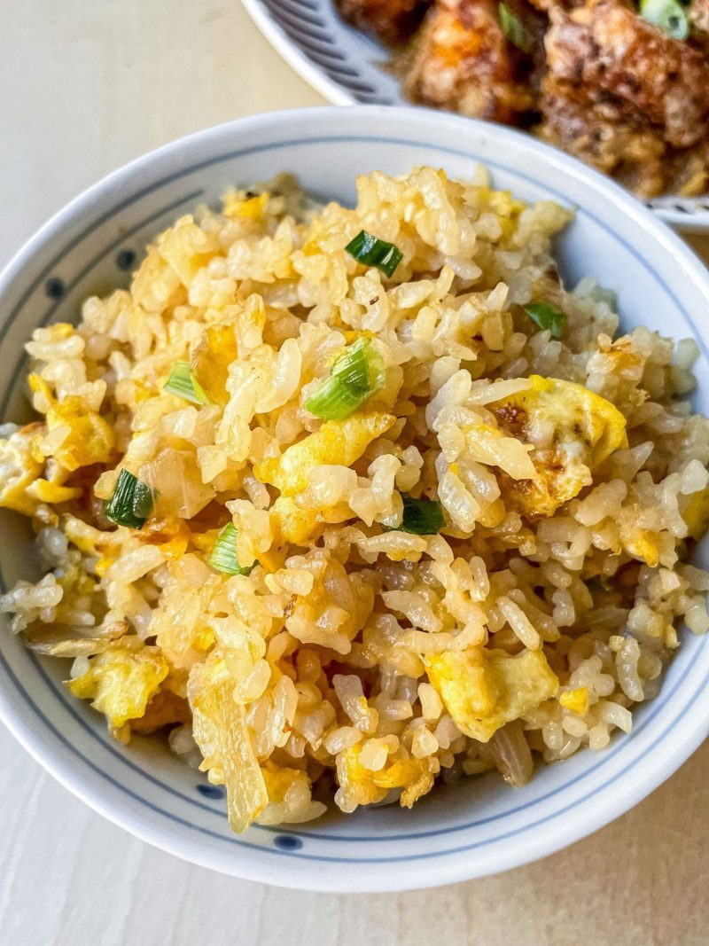 Garlic Fried Rice with Egg - Toast to Home