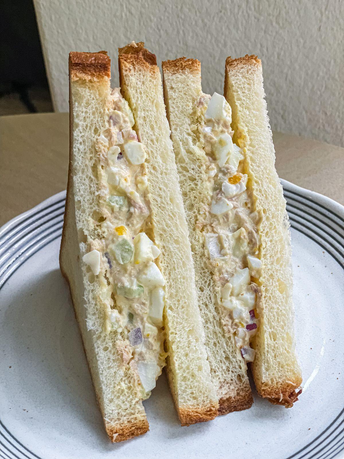 Tuna Egg Salad With Japanese Mayo - Toast To Home