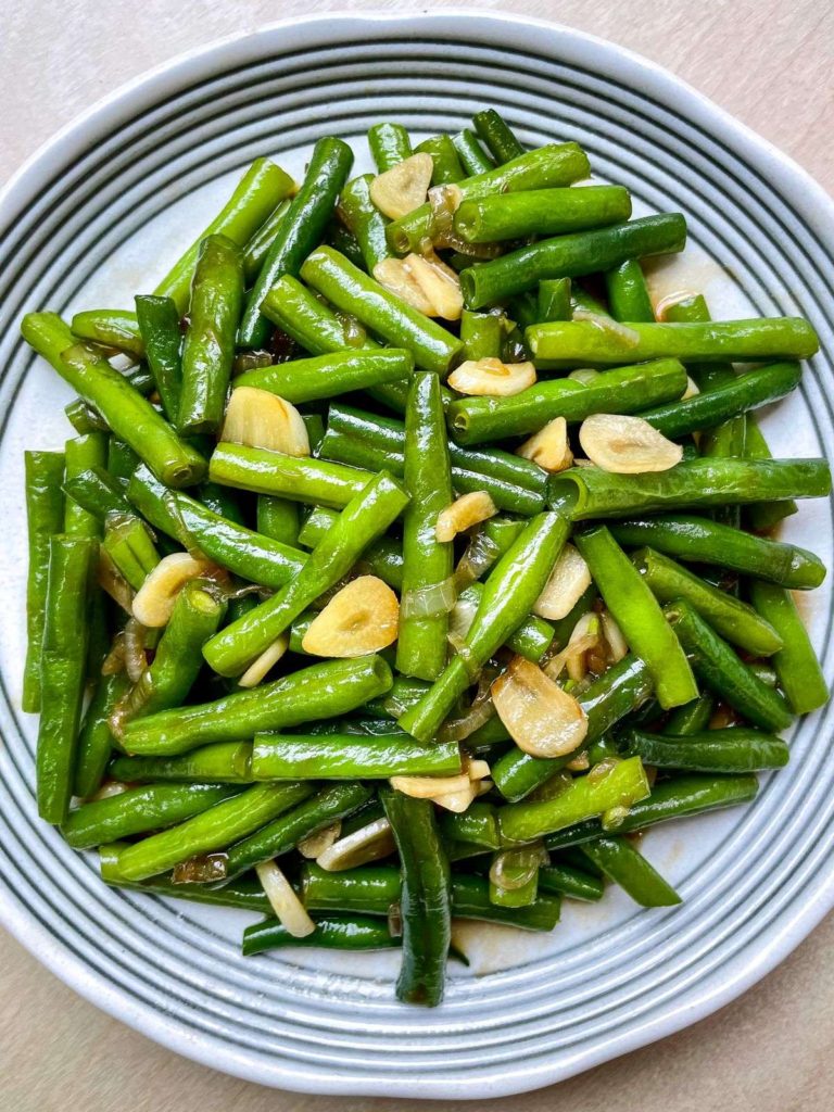 green beans stir fry