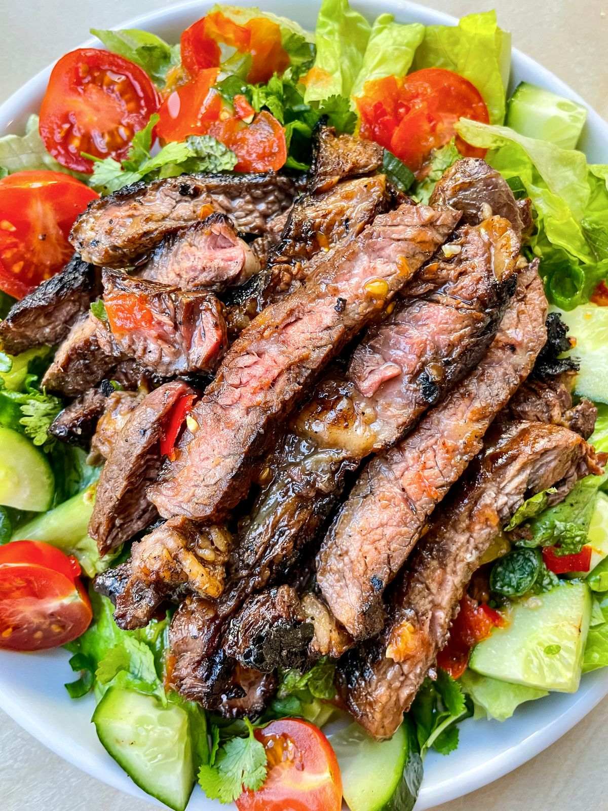 Thai Steak Salad Toast To Home   Steak Salad 