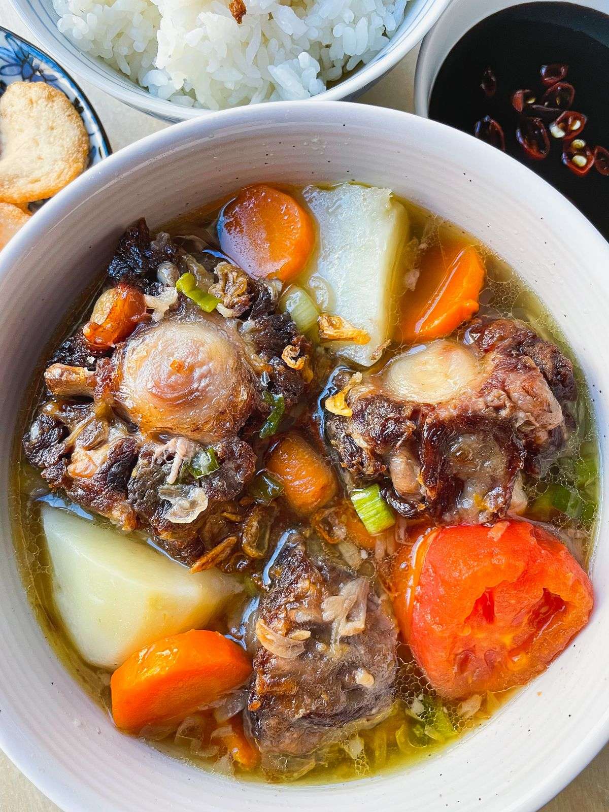 Chinese oxtail soup recipe instant online pot