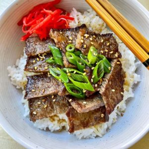 steak and rice recipe