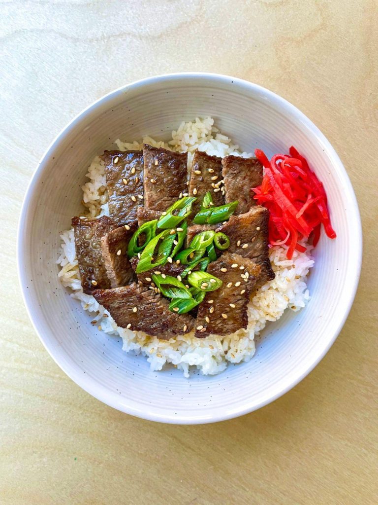 steak and rice recipe