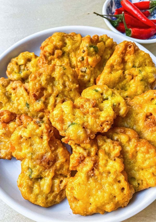 Crispy Corn Fritters – Indonesian Bakwan Jagung